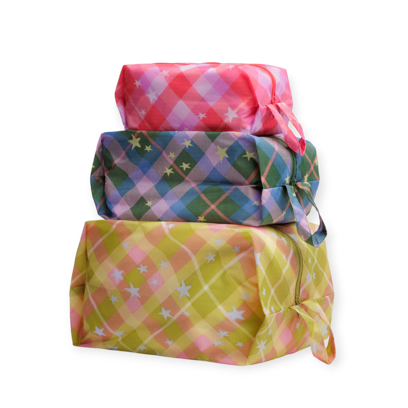 Baggu Storage & Travel Set - Star Plaid