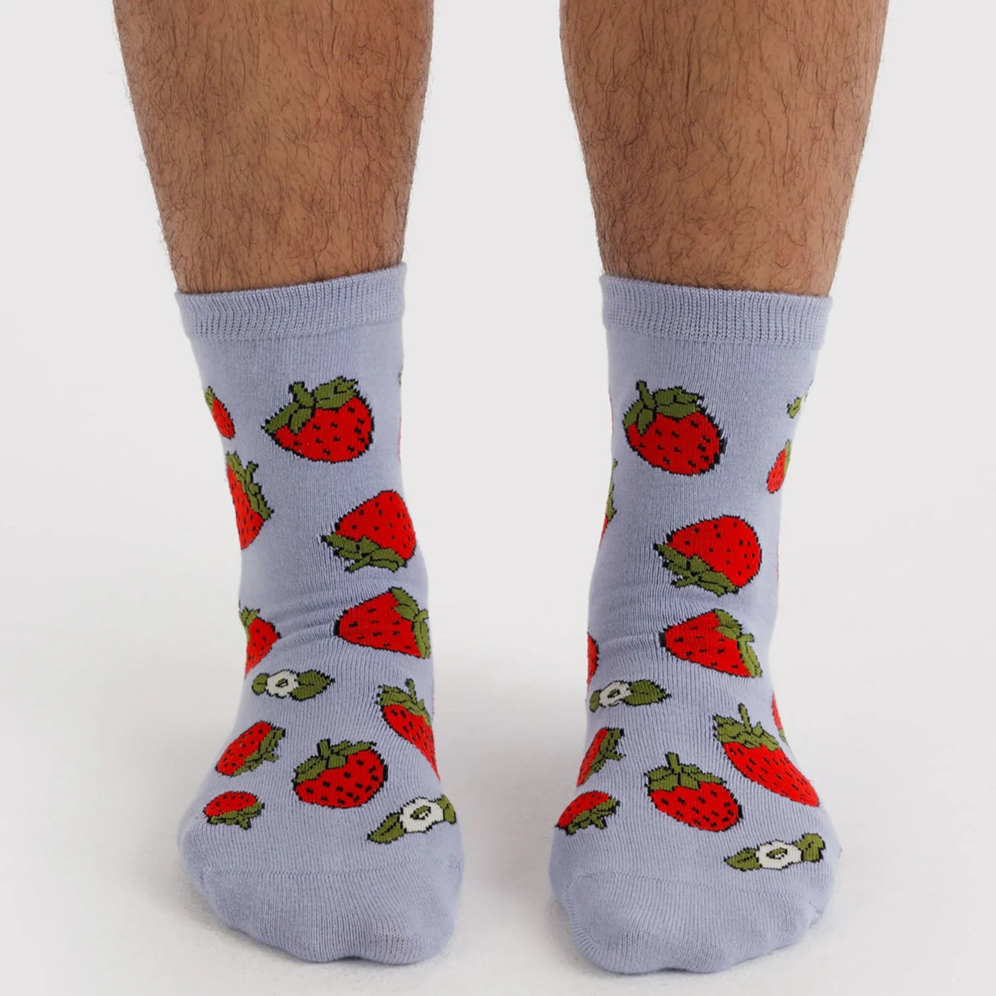 Baggu Crew Socks - Cherries