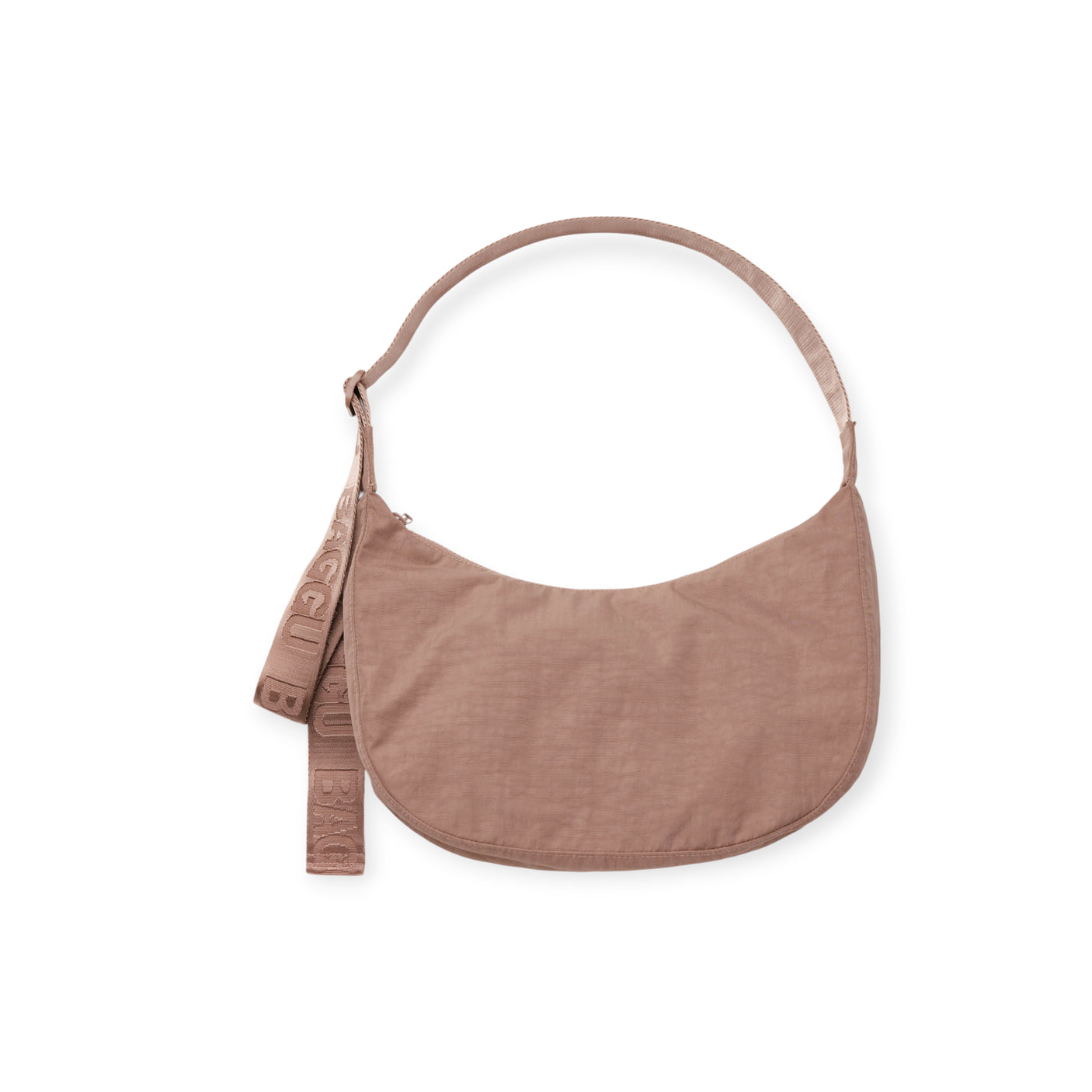 Baggu Medium Nylon Crescent Bag - Toasted Almond