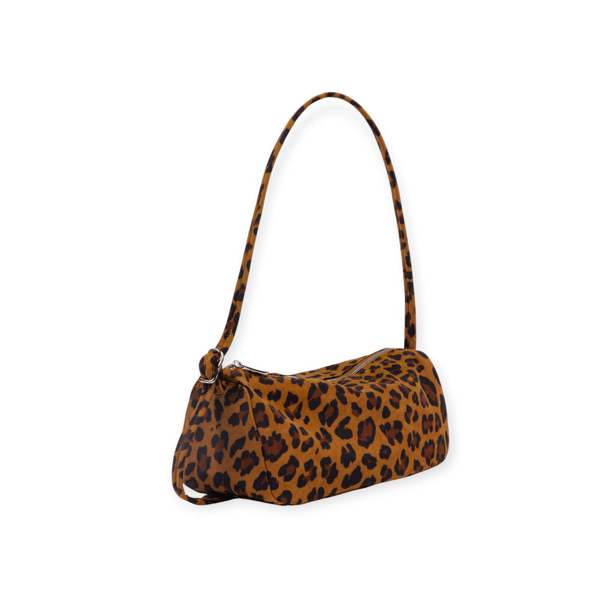 Baggu Nylon Loaf Bag Leopard - Adjustable Strap, Zip – Blink Box