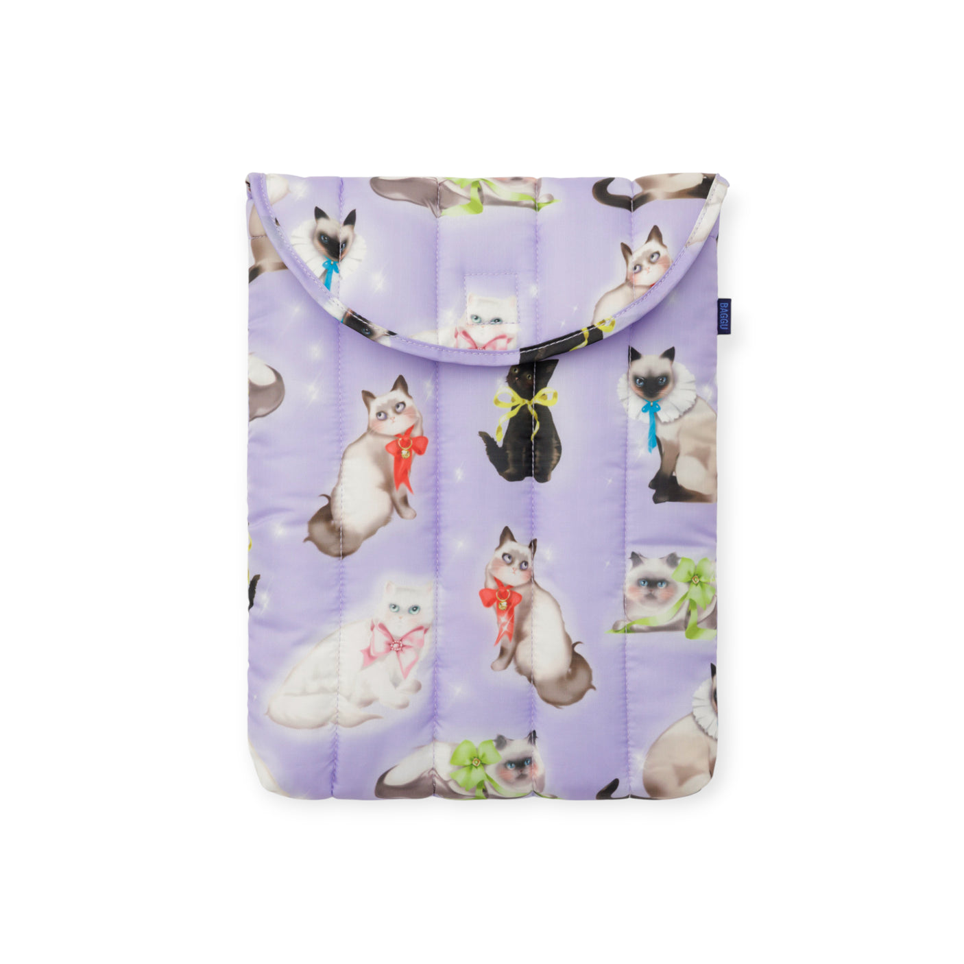 Baggu Puffy Laptop Sleeve 13"/14" - Fancy Cats