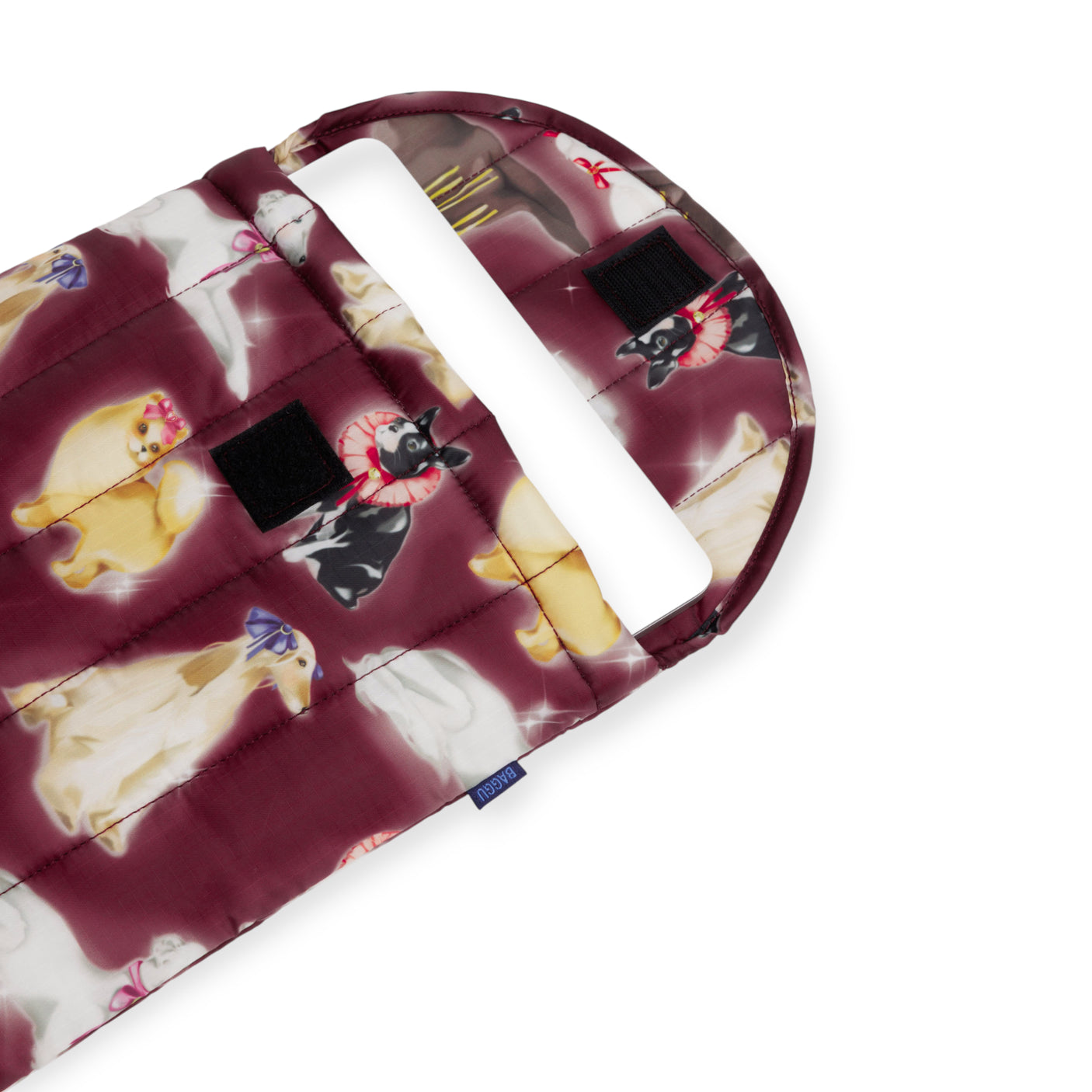 Baggu Puffy Laptop Sleeve 13"/14" - Fancy Dogs