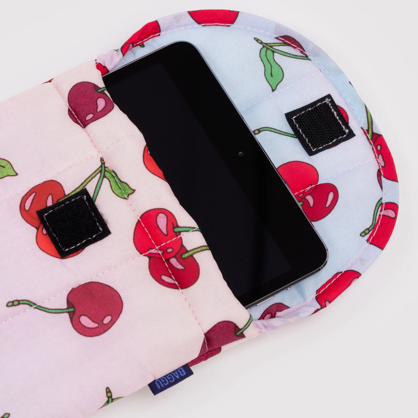 Baggu Puffy Tablet Case 8" - Cherries