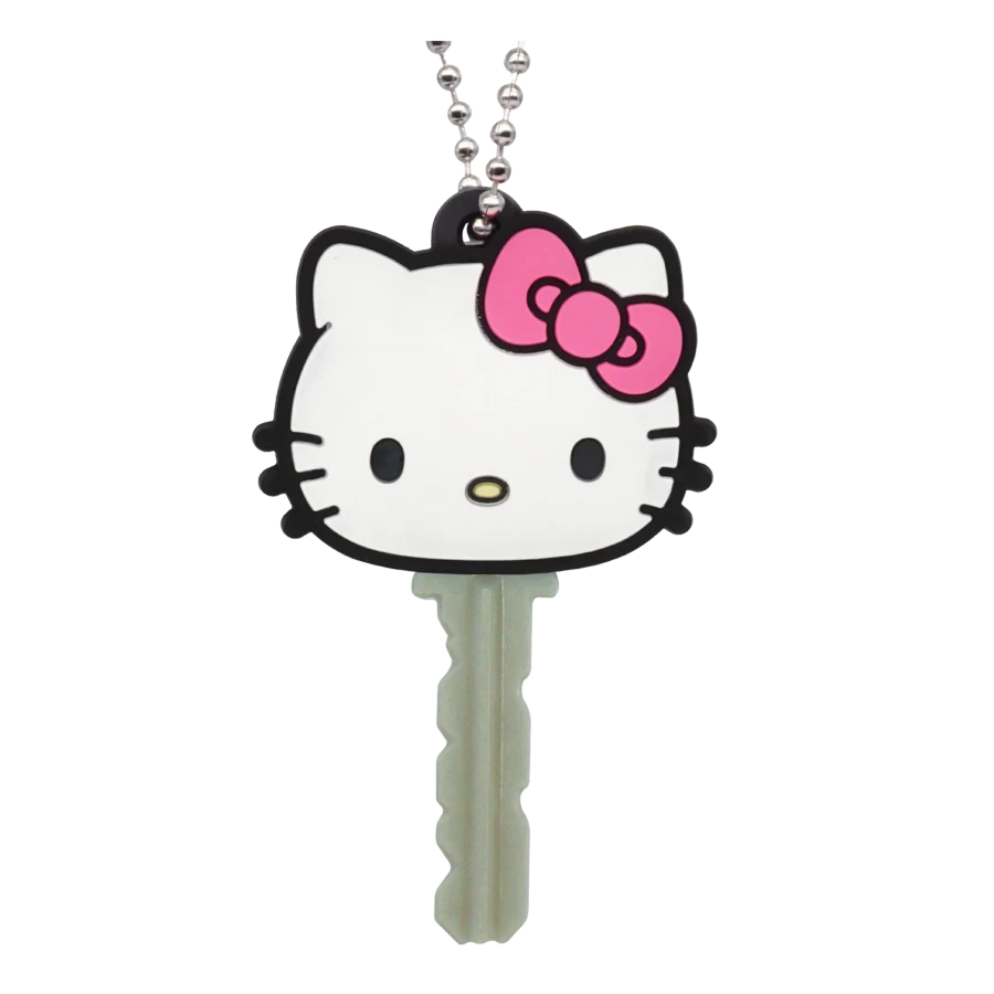 Hello Kitty Rubber Key Cover - Pink Bow