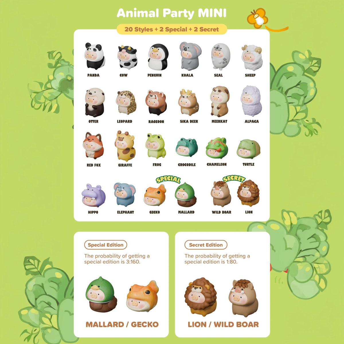 LuLu The Piggy - Animal Party Mini Blind Bag
