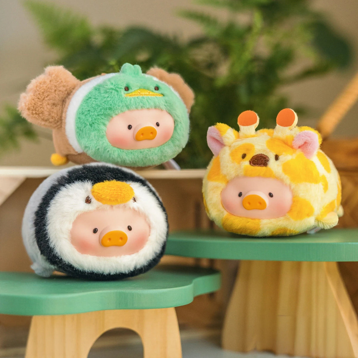 LuLu The Piggy - Animal Party Vol 2 Stick Together Keychain Blind Box