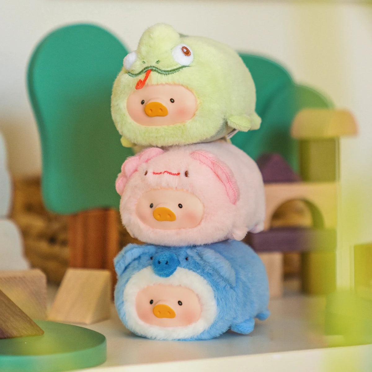 LuLu The Piggy - Animal Party Vol 2 Stick Together Keychain Blind Box