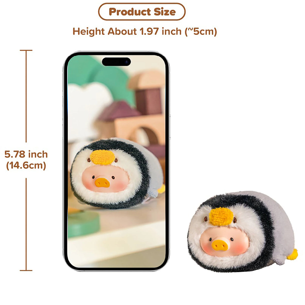 LuLu The Piggy - Animal Party Vol 2 Stick Together Keychain Blind Box