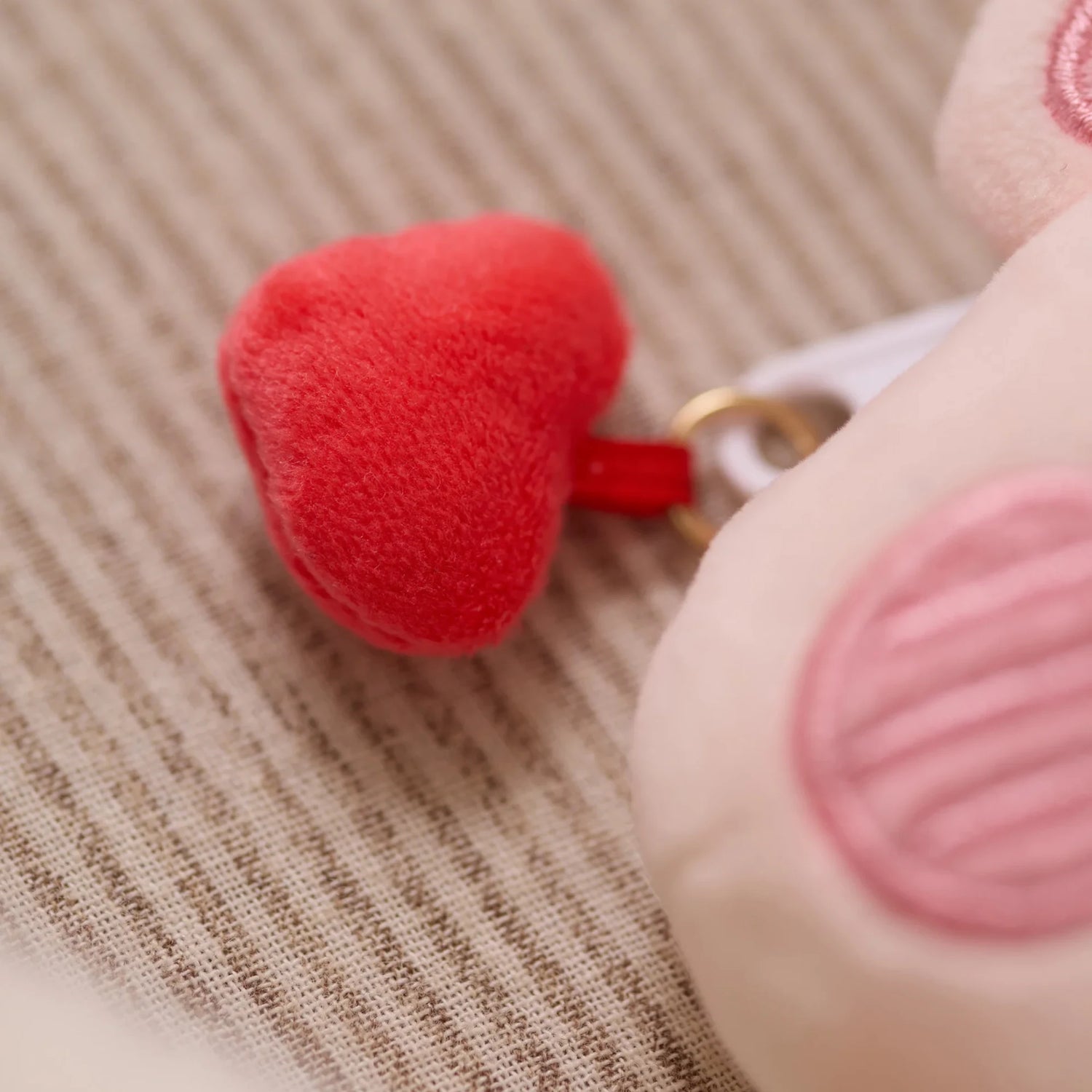 LuLu The Piggy - Heart Pouch Bag Charm