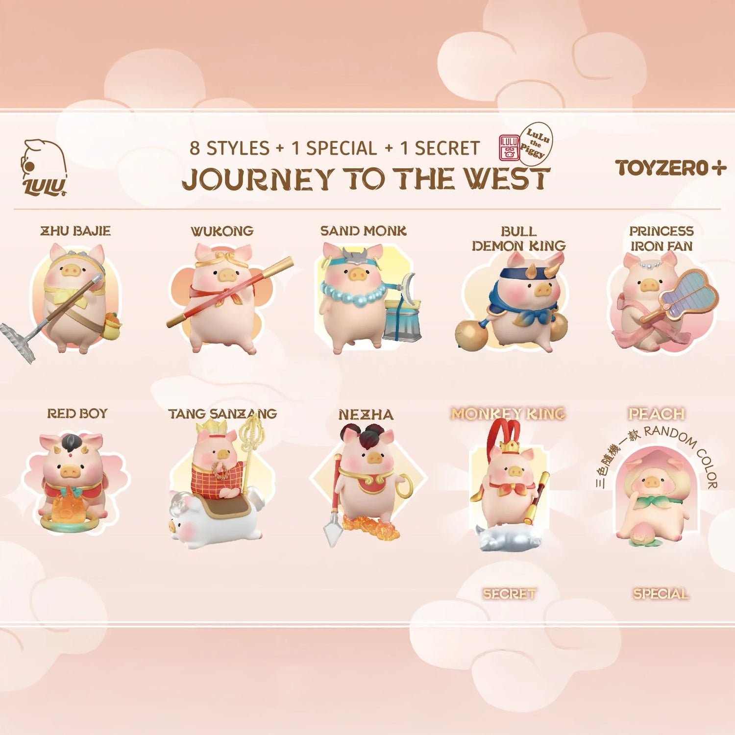 LuLu the Piggy - Journey to the West Blind Box