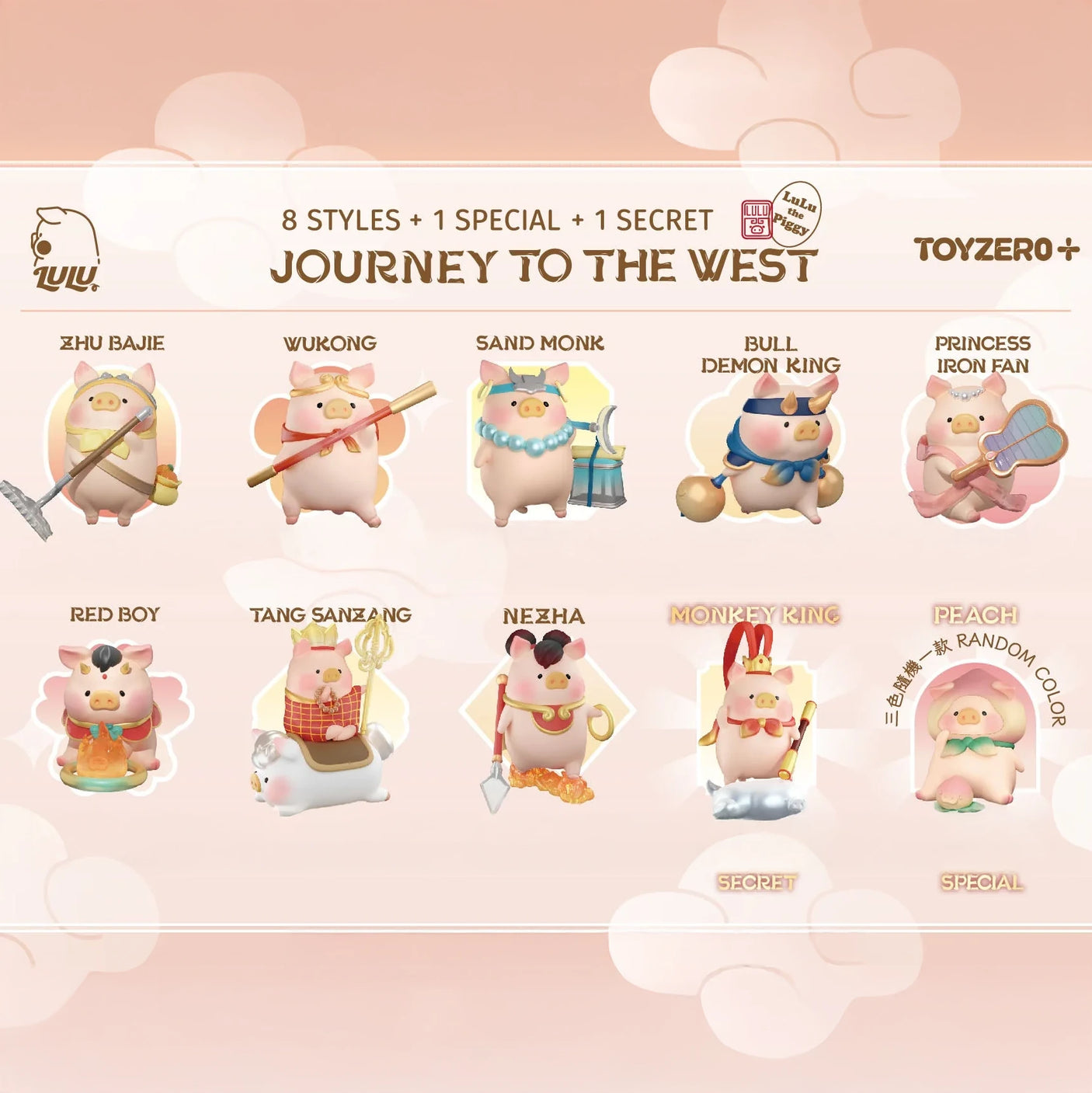 LuLu the Piggy - Journey to the West Blind Box