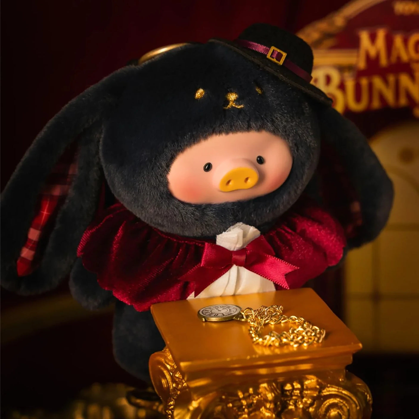 LuLu The Piggy - Magician Bunny Bag Charm