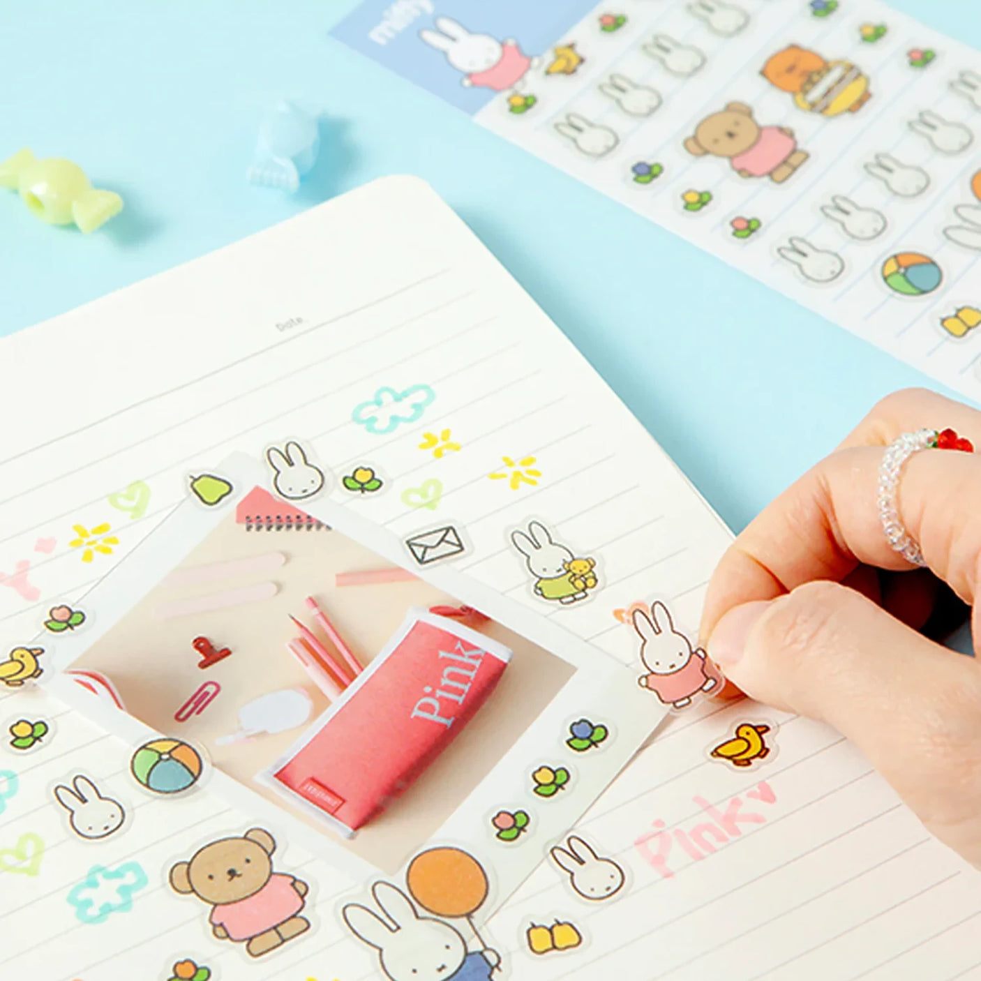 Miffy & Friends - 45 Piece Sticker Set