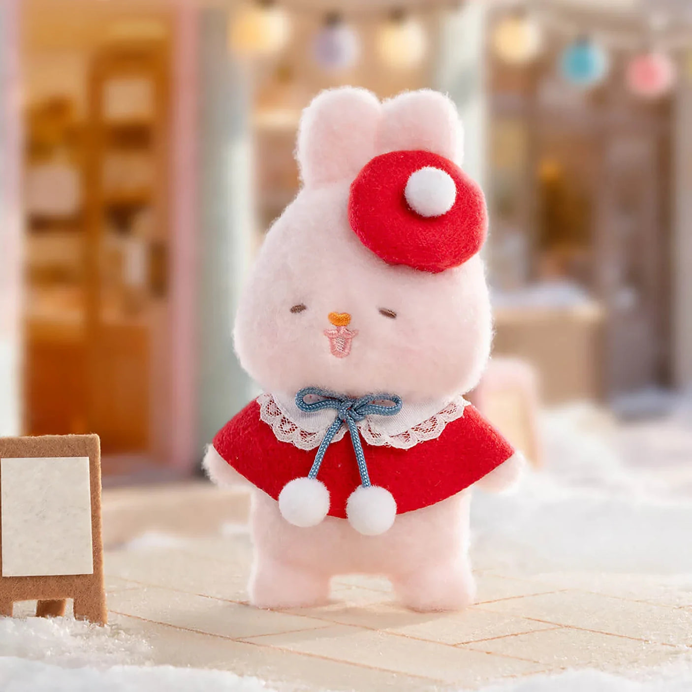 MOMO Bunny Vibrant Plush Keychain Blind Box