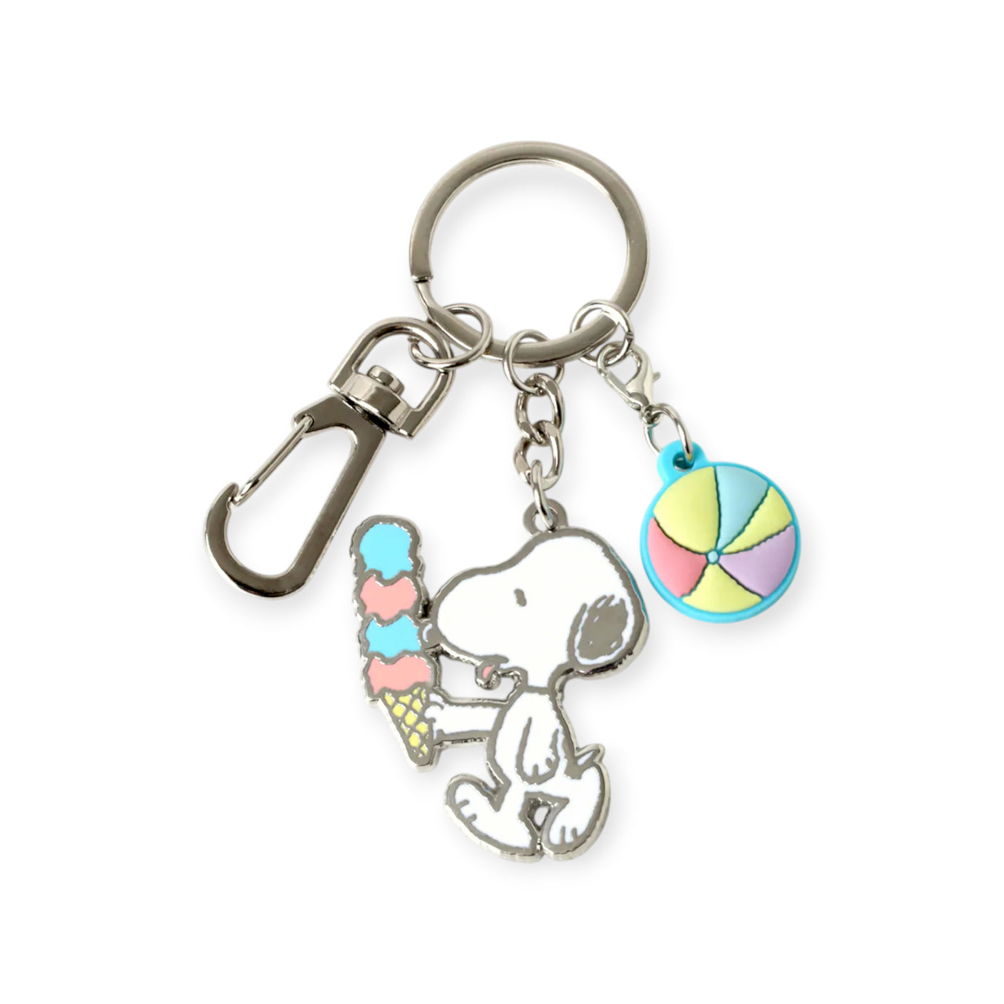 Snoopy Ice Cream Charm Keychain