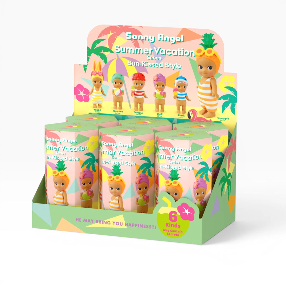 Sonny Angel Summer Vacation Sun Kissed - Set of 6 – Blink Box