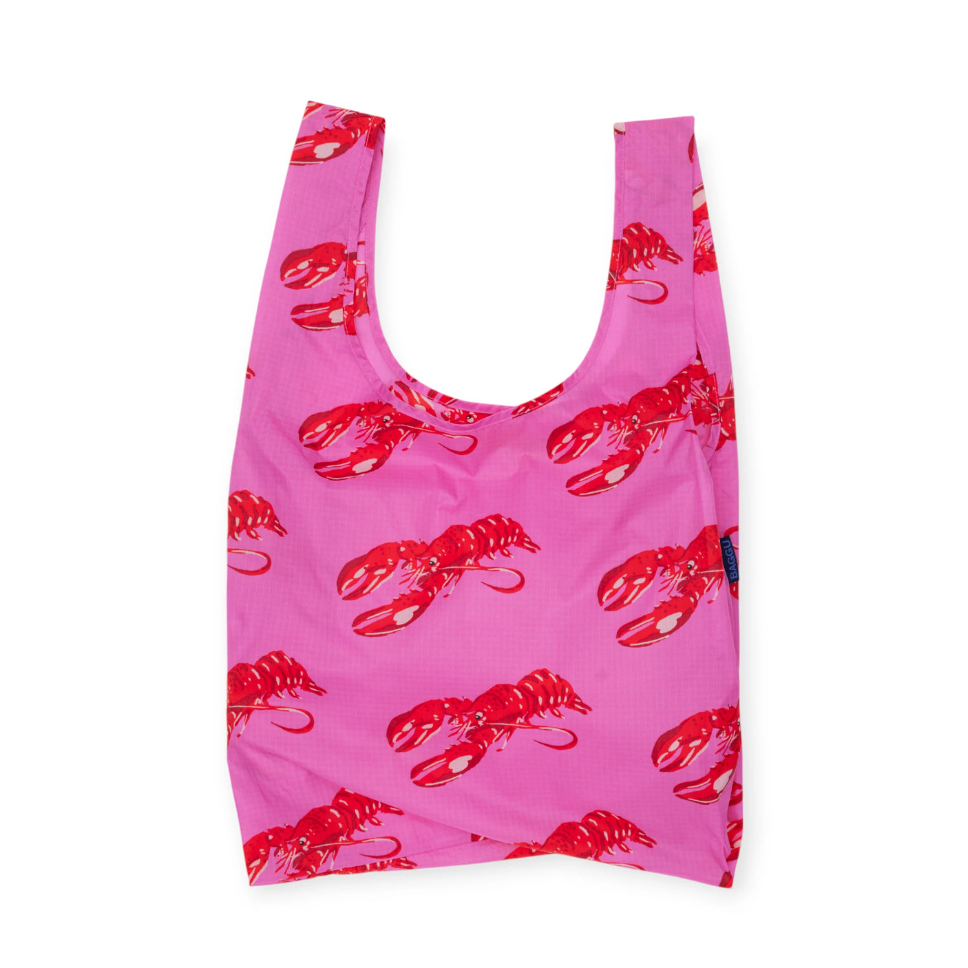 Standard Baggu Bag - Pink Lobster