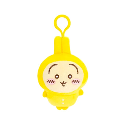 Usagi figure from the Chiikawa Pyjama Plush Keychain Lineup