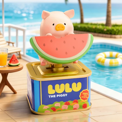 Watermelon Time figure from the LuLu The Piggy Holiday Solar Motion Lineup