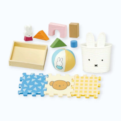 Can You Tidy Up? figure from the Miffy Baby Room Lineup
