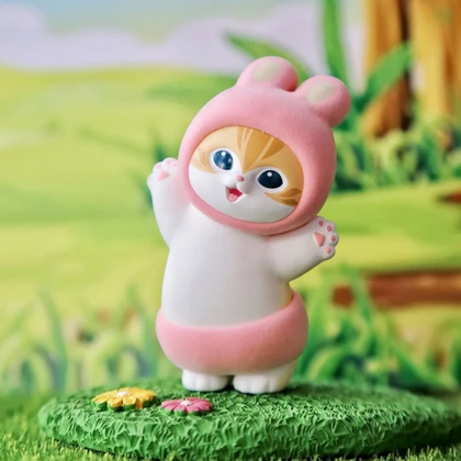 Cute Little Rabbit figure from the Mofusand Fluffy Animal Party Lineup