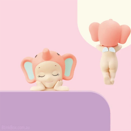 Elephant figure from the Sonny Angel Hippers Dreaming Series Lineup