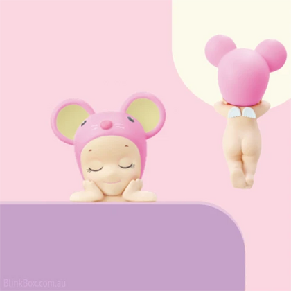 Mouse figure from the Sonny Angel Hippers Dreaming Series Lineup