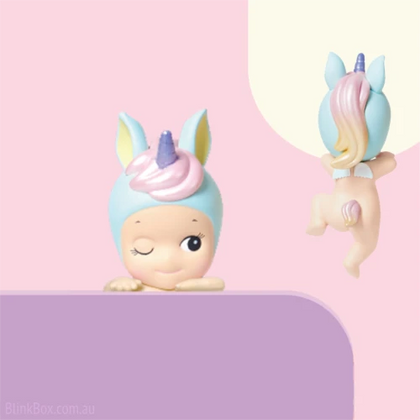 Secret Unicorn figure from the Sonny Angel Hippers Dreaming Series Lineup