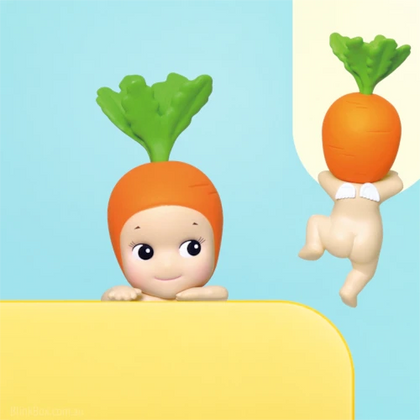 Carrot figure from the Sonny Angel Hippers Harvest Series Lineup
