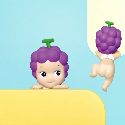 Grape figure from the Sonny Angel Hippers Harvest Series Lineup