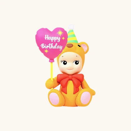 Heart Balloon figure from the Sonny Angel Birthday Gift Bear Series Lineup