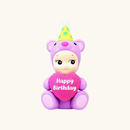 Heart Hug figure from the Sonny Angel Birthday Gift Bear Series Lineup