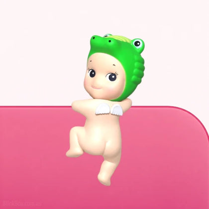 Crocodile figure from the Sonny Angel Hippers Looking Back Series Lineup