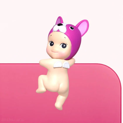 French Bulldog figure from the Sonny Angel Hippers Looking Back Series Lineup