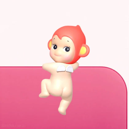 Monkey figure from the Sonny Angel Hippers Looking Back Series Lineup