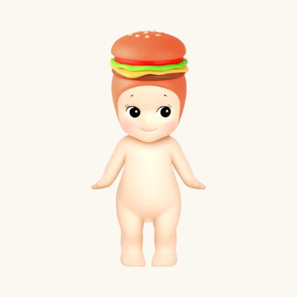Hamburger figure from the Sonny Angel Snack Series Lineup
