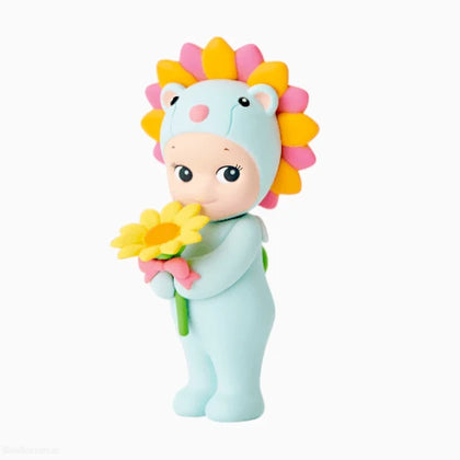 Sunflower Lion Blue figure from the Sonny Angel Flower Gift Series Lineup
