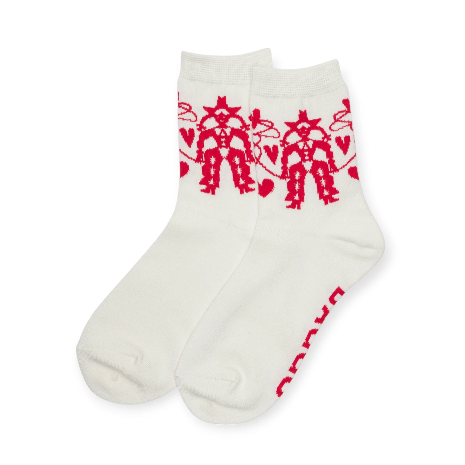 Baggu Crew Socks - Cowgirl