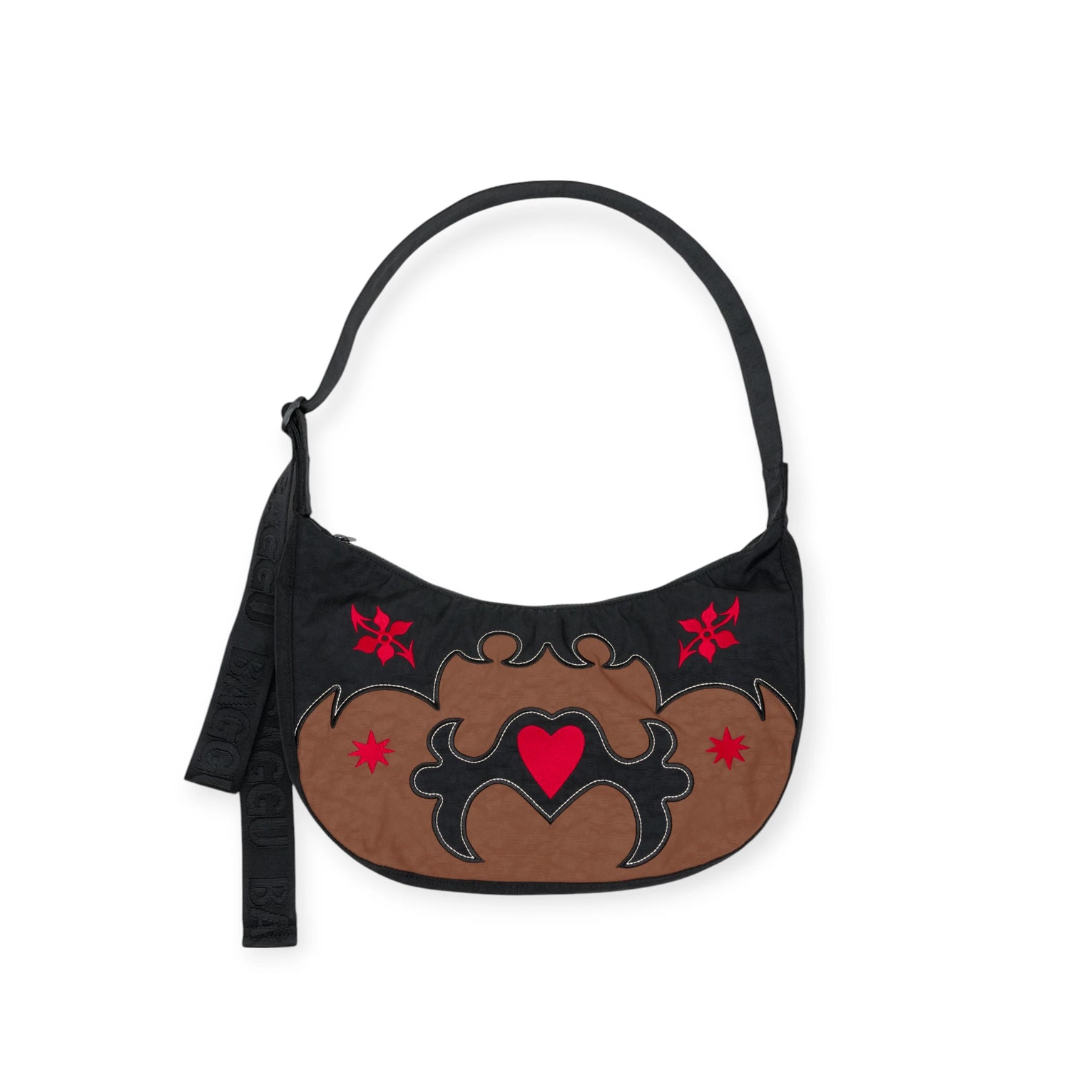Baggu Medium Crescent Bag - Western Applique