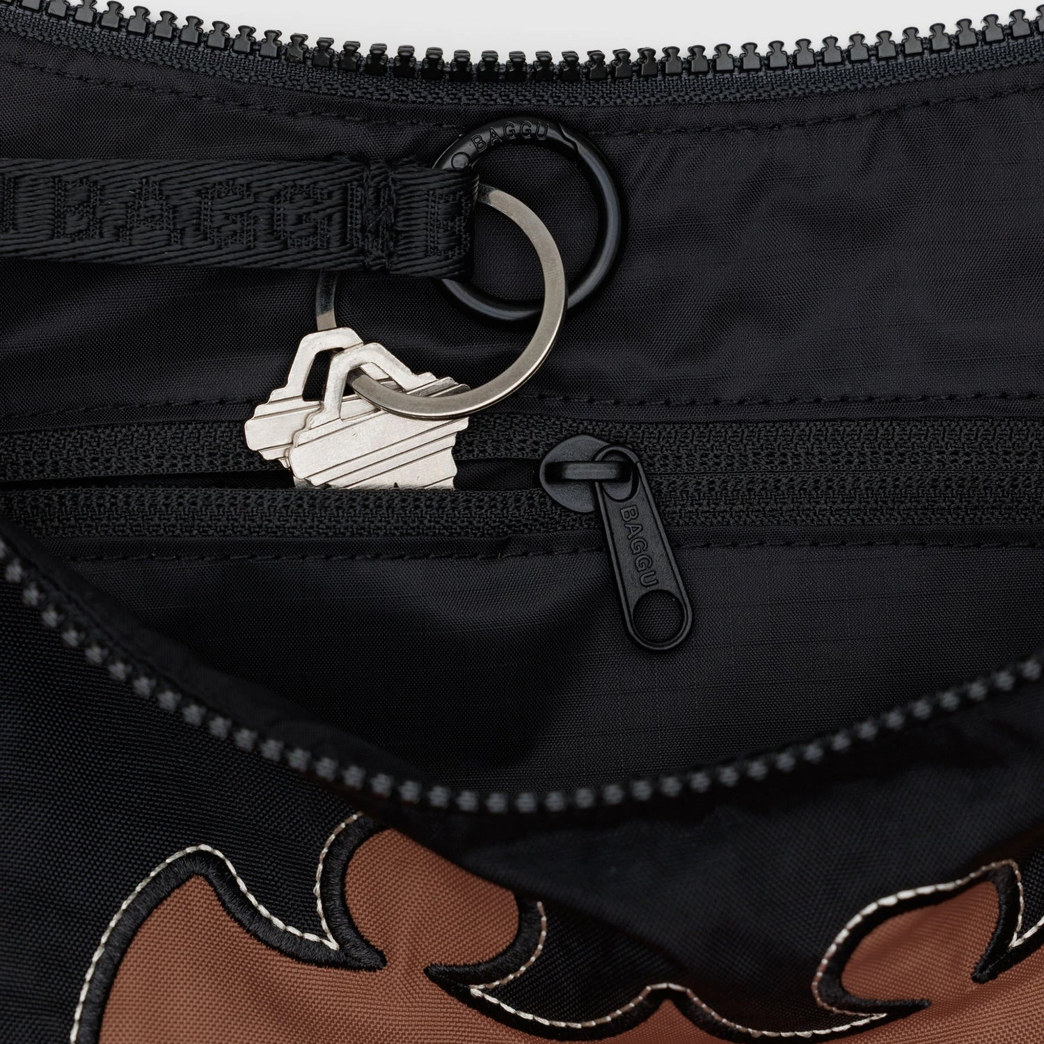 Baggu Medium Crescent Bag - Western Applique