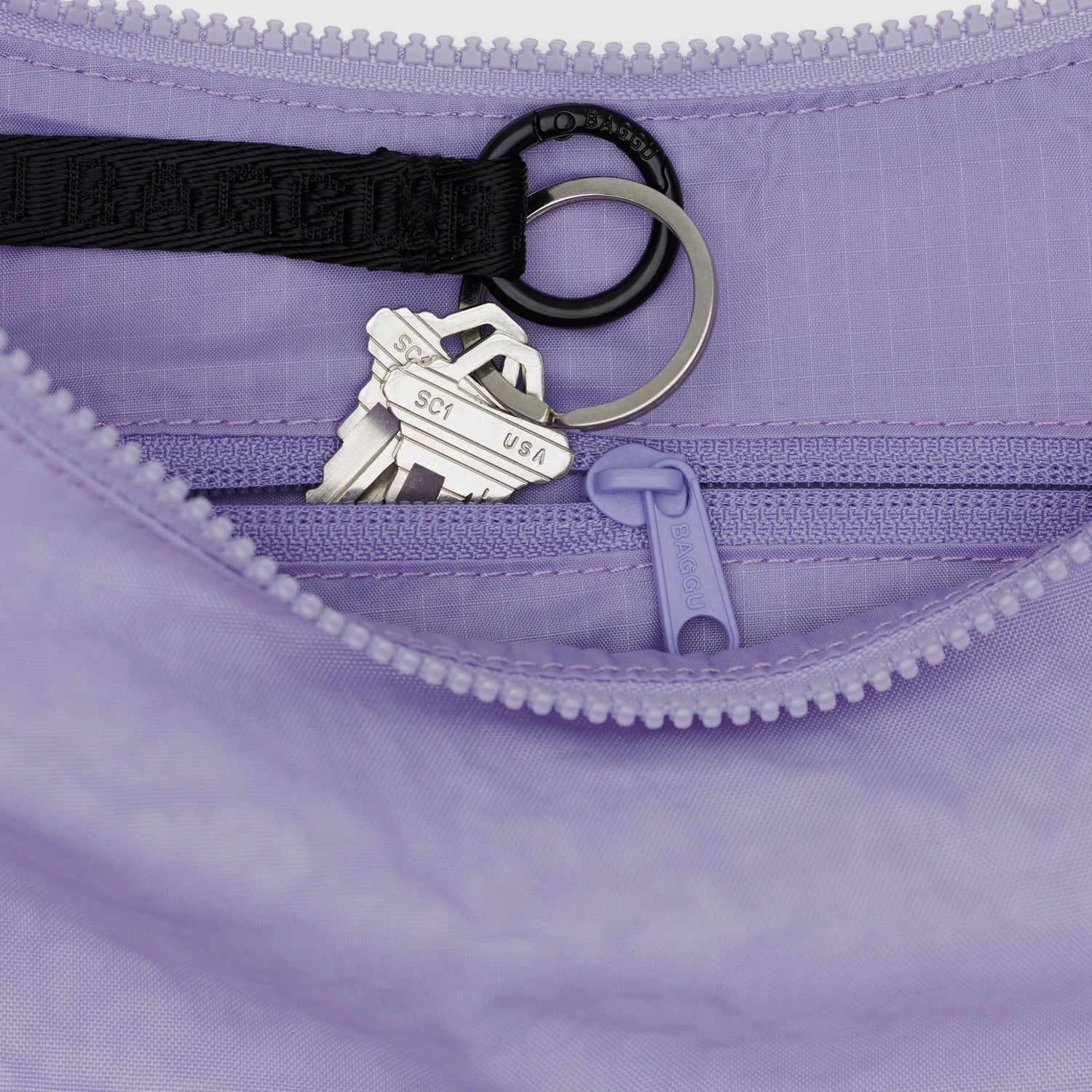 Baggu Medium Crescent Bag - Wisteria