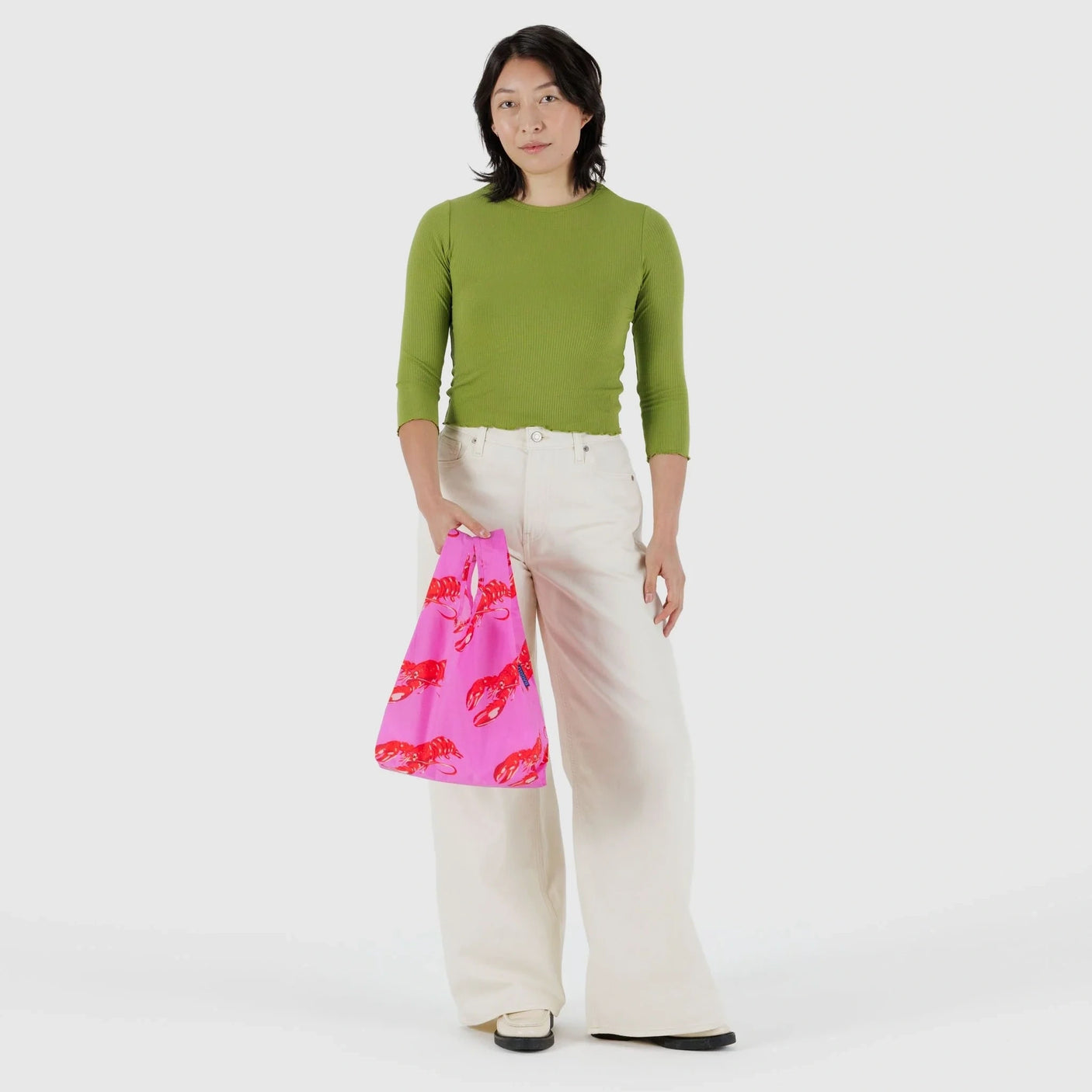 Baby Baggu Bag - Pink Lobster