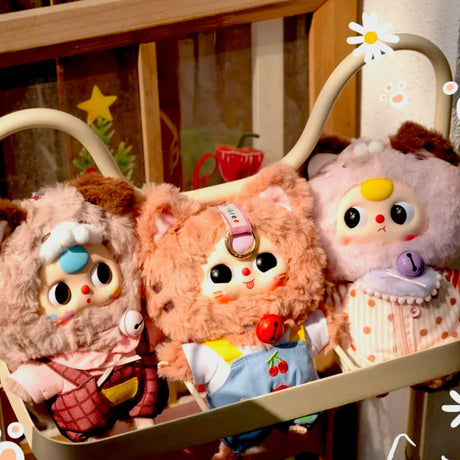 Baby Three - Kitten Wardrobe Keychain Blind Box