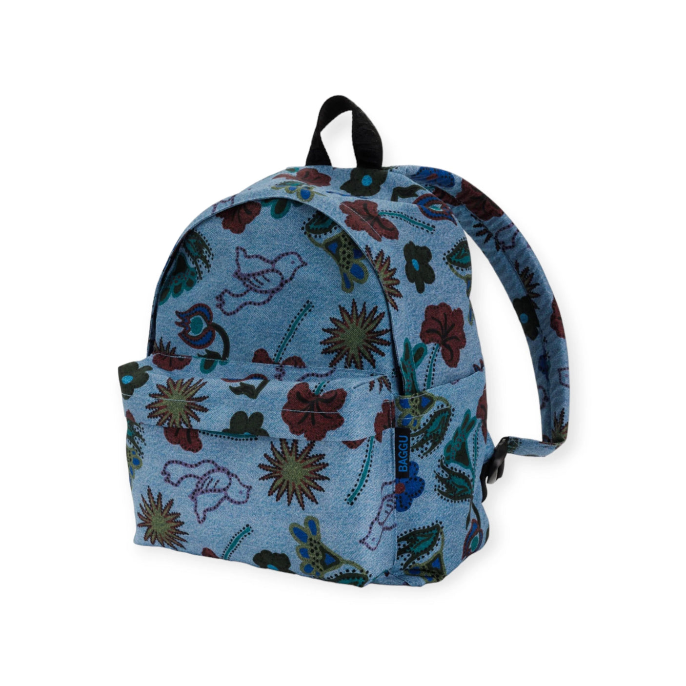 Baggu Medium Nylon Backpack - Digital Denim