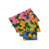 Baggu Go Pouch Set - Orange Trees