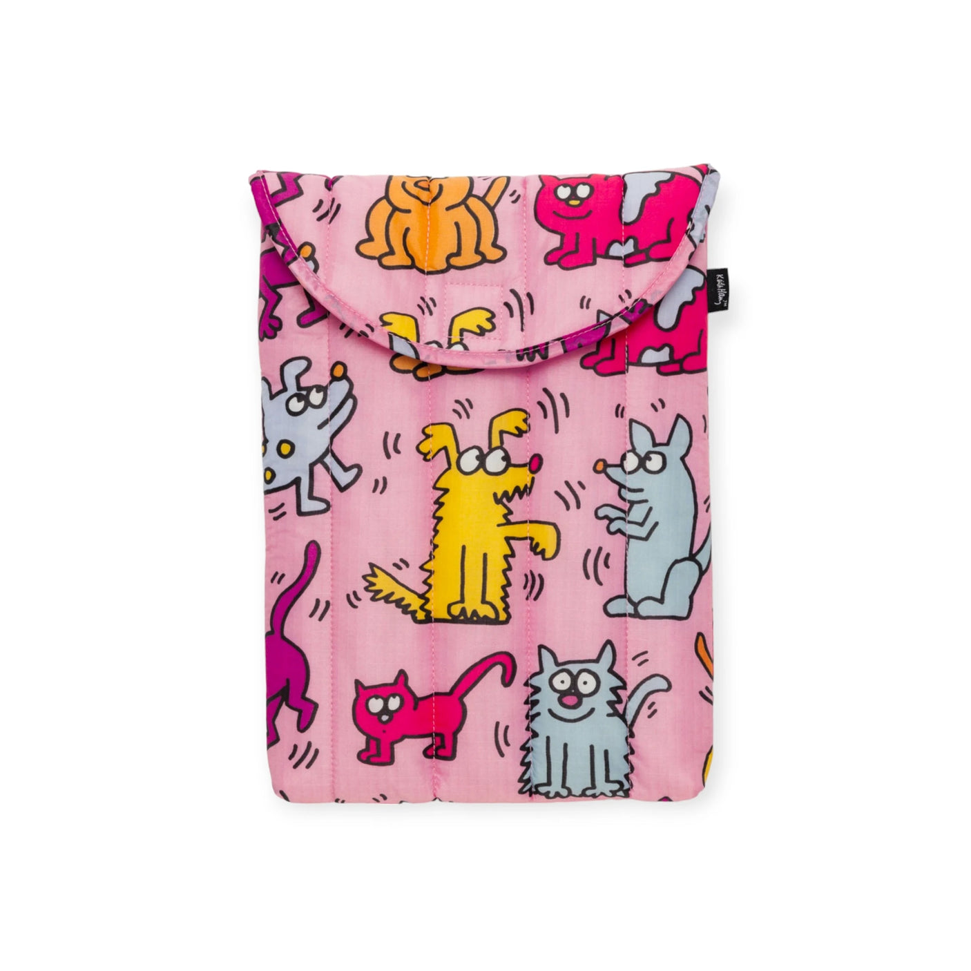 Keith Haring x Baggu Puffy Laptop Sleeve - 13"/14"