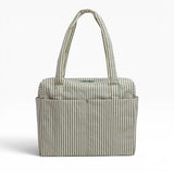 Baggu Small Cloud Carry-on - Sage Stripe