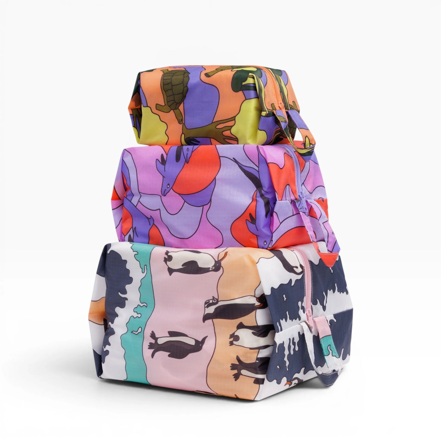 Baggu 3D Storage & Travel Set - Vacation Animals