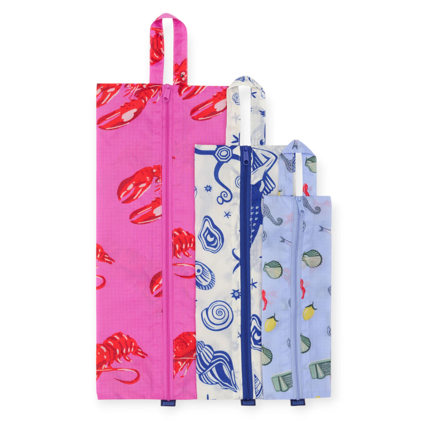 Baggu Storage & Travel Set - Sea Creatures