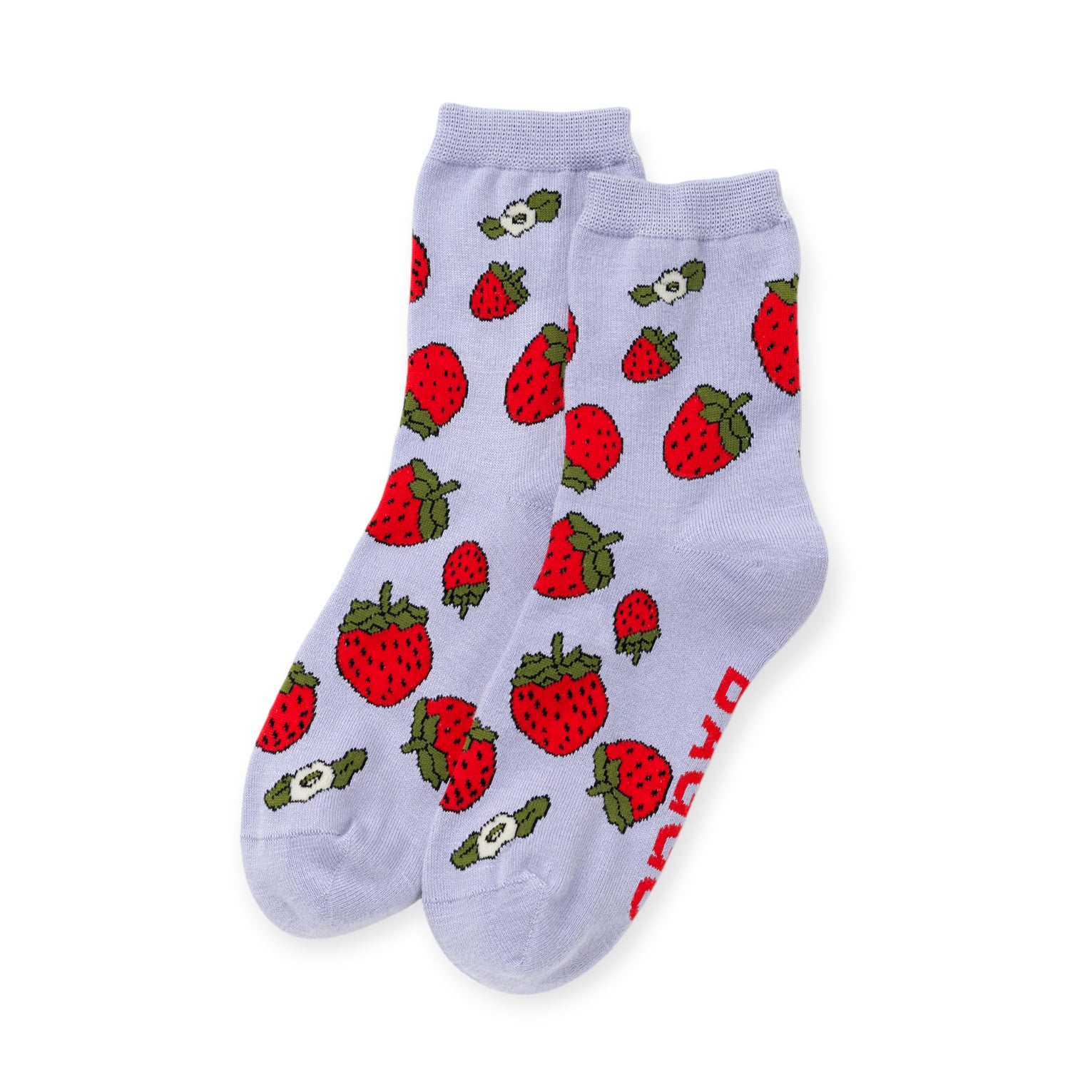 Baggu Crew Socks - Cherries